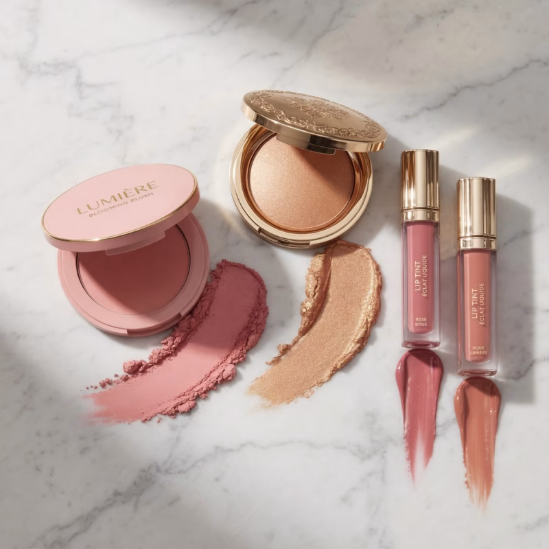 Krem allik ve likit lip tint urun kartelalari
